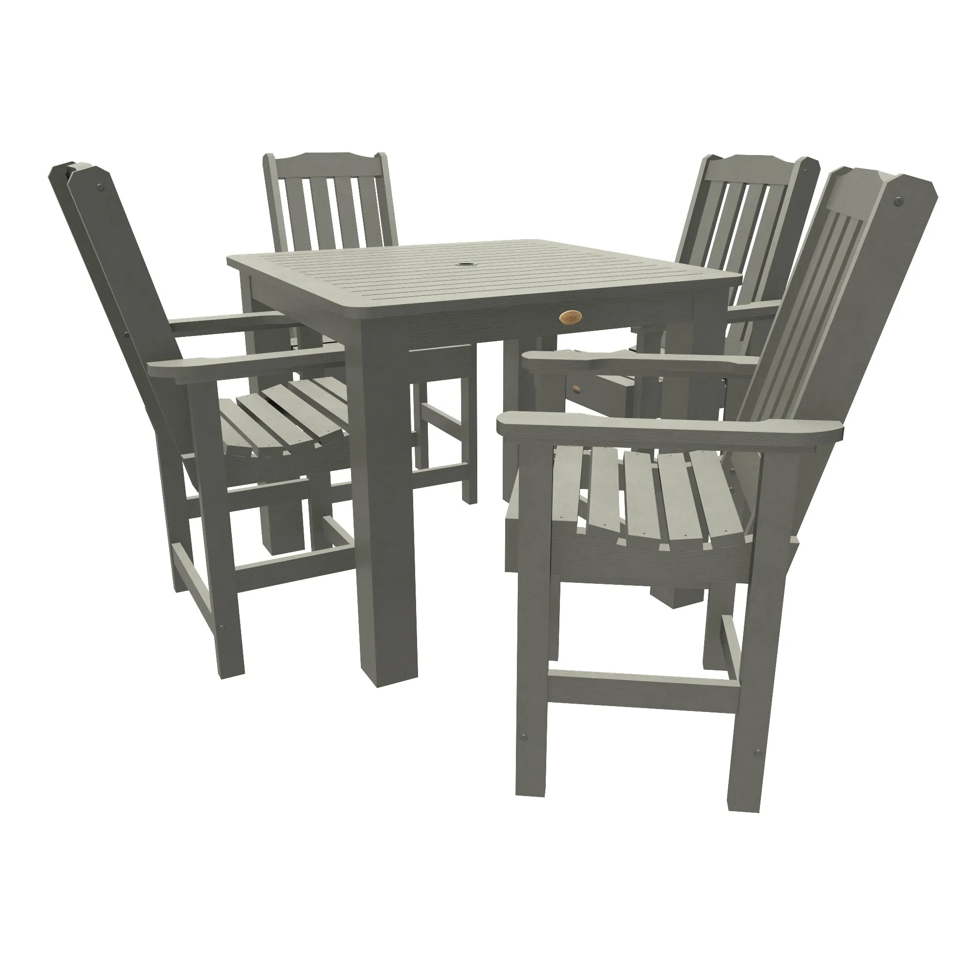 Lehigh 5pc Square Dining Set 42in x 42in - Counter Height