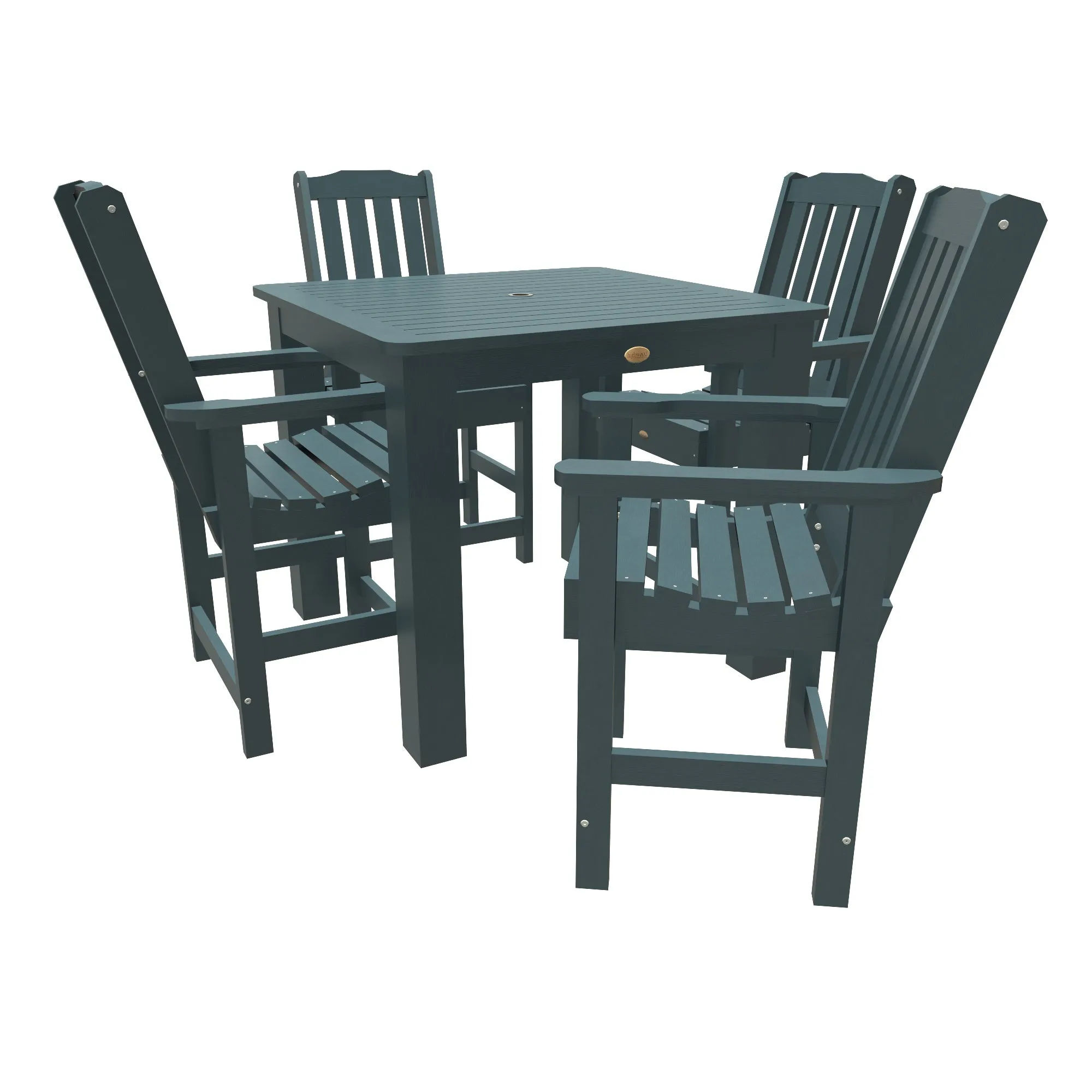 Lehigh 5pc Square Dining Set 42in x 42in - Counter Height