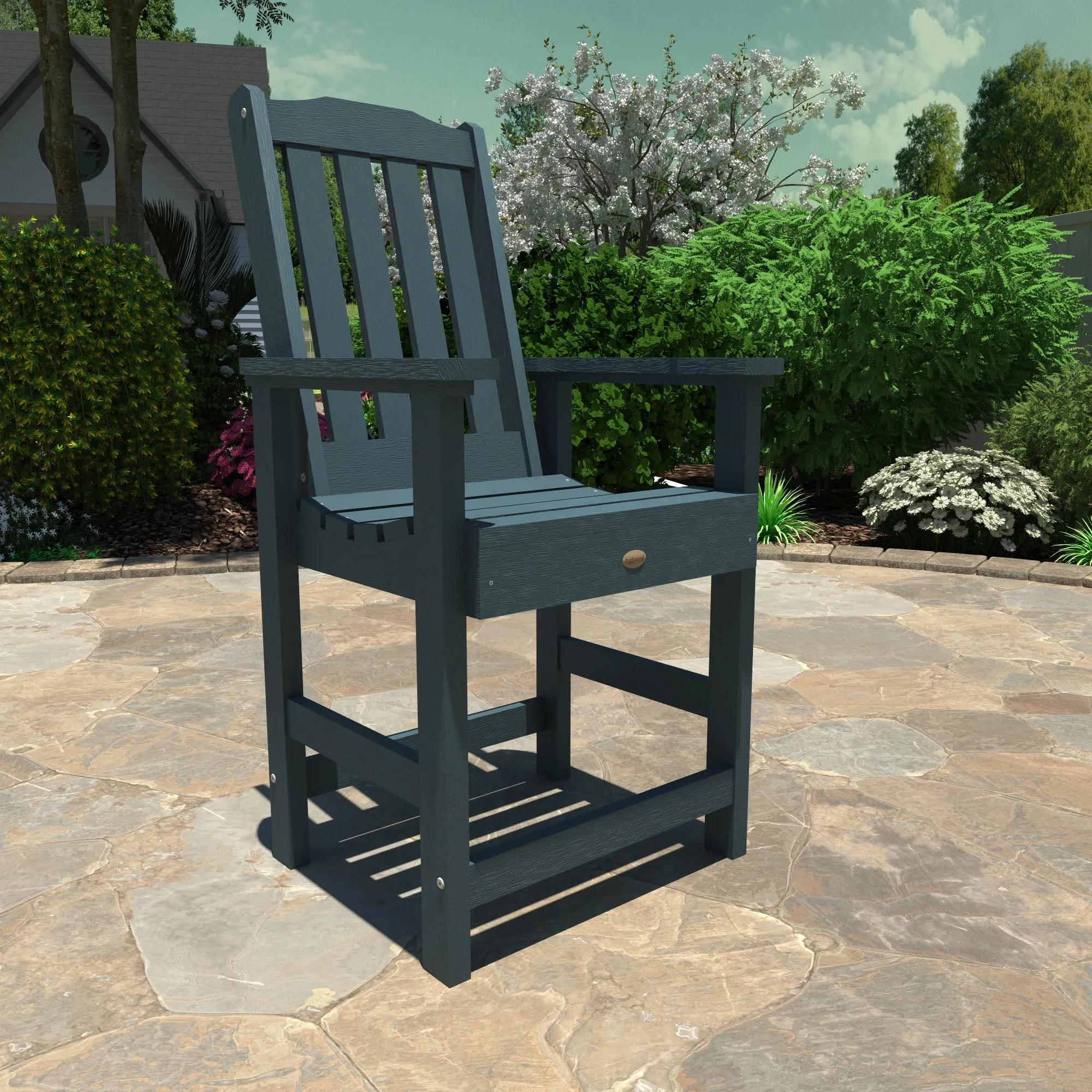 Lehigh 7pc Rectangular Outdoor Dining Set 42in x 72in - Counter Height