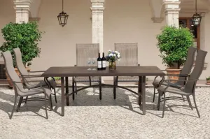 Patio Time Trevi 7-Piece Textilene Dining Set