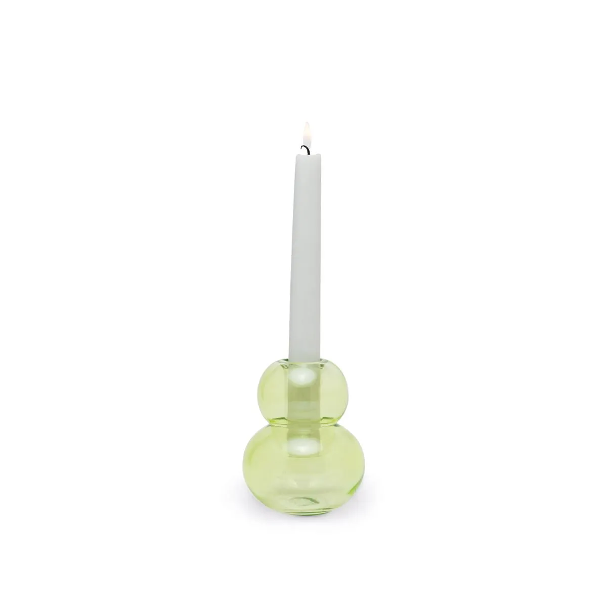 Realm Taper Candle Holder (Green)