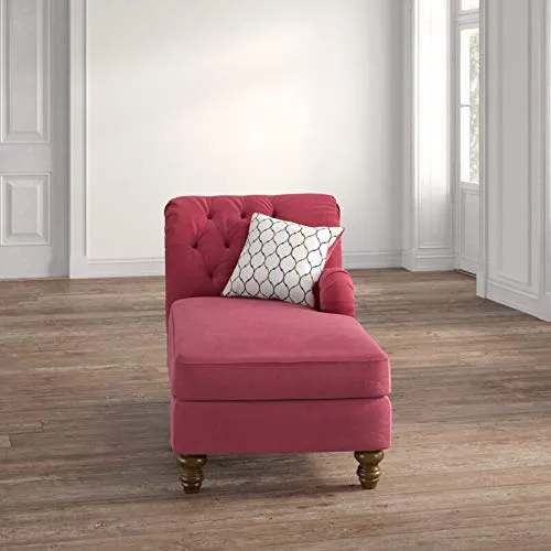 Unicorn Suede Lounger in Red Color