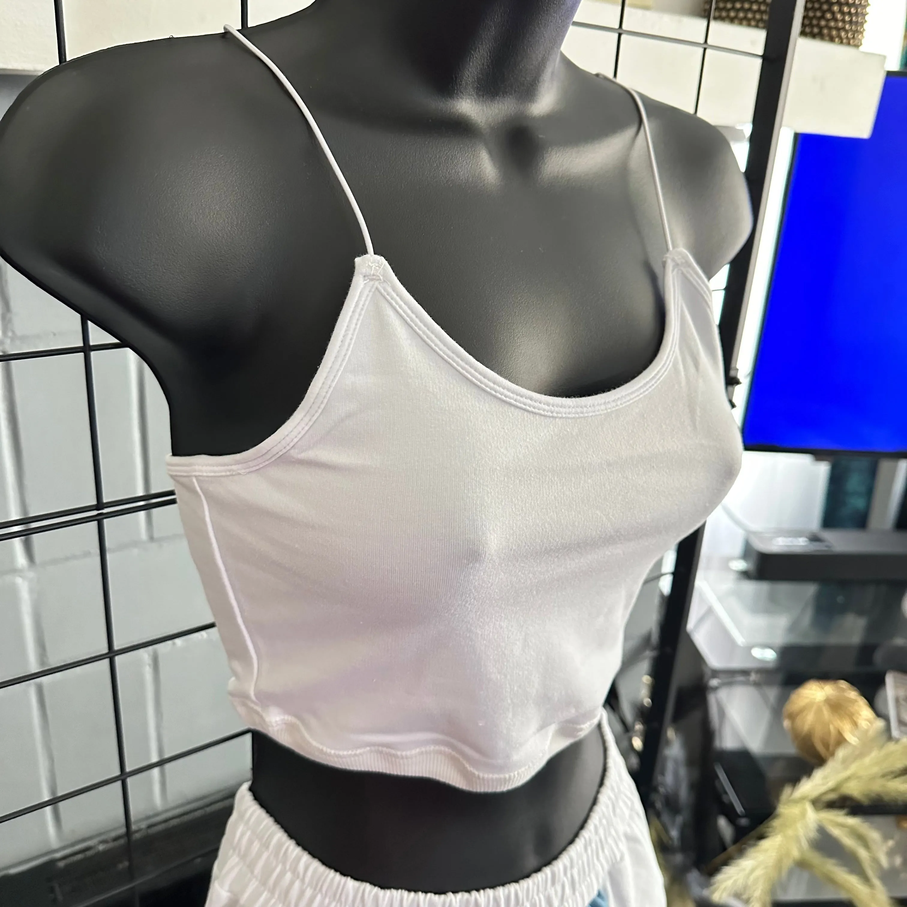 Whatever Plans White Jogger Set