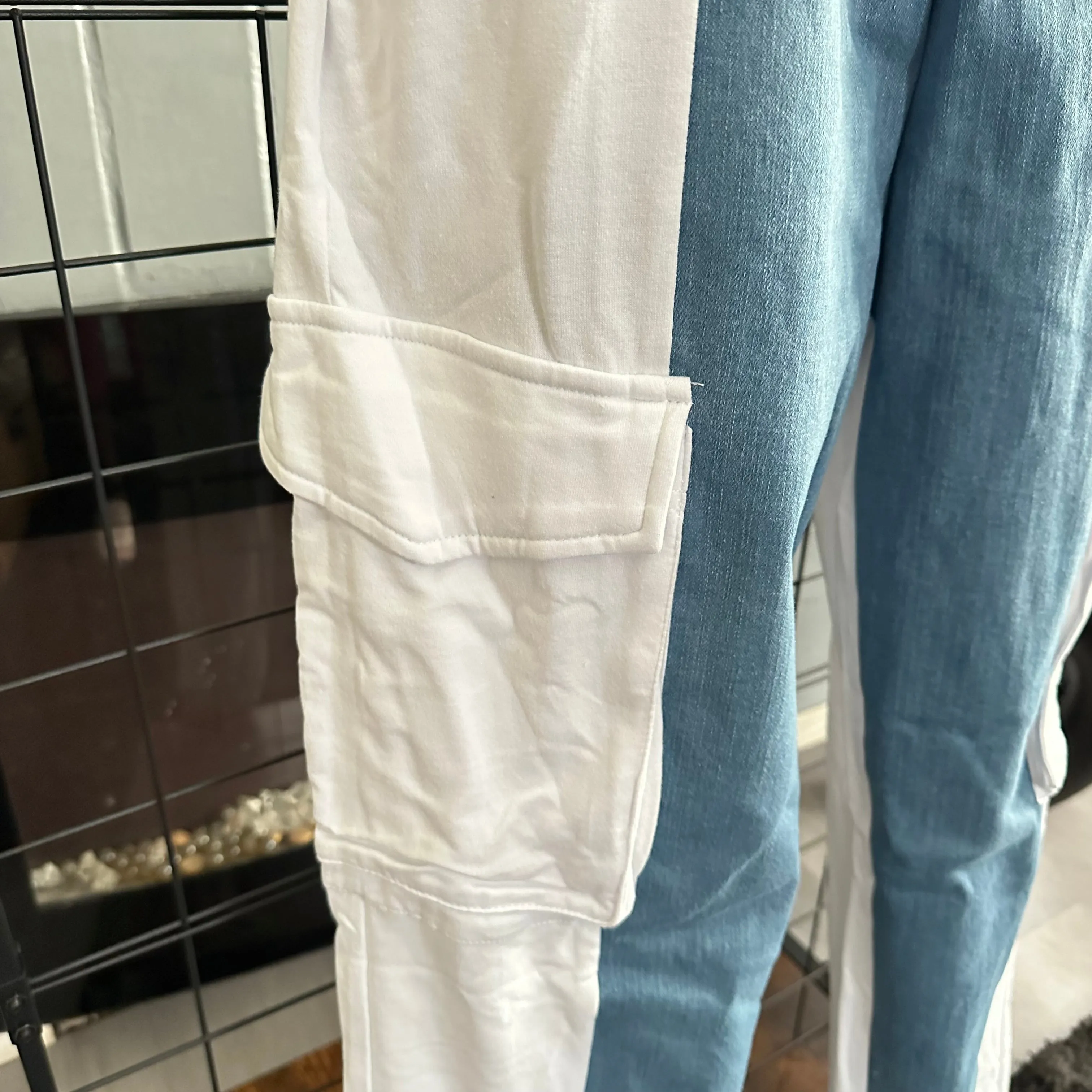 Whatever Plans White Jogger Set