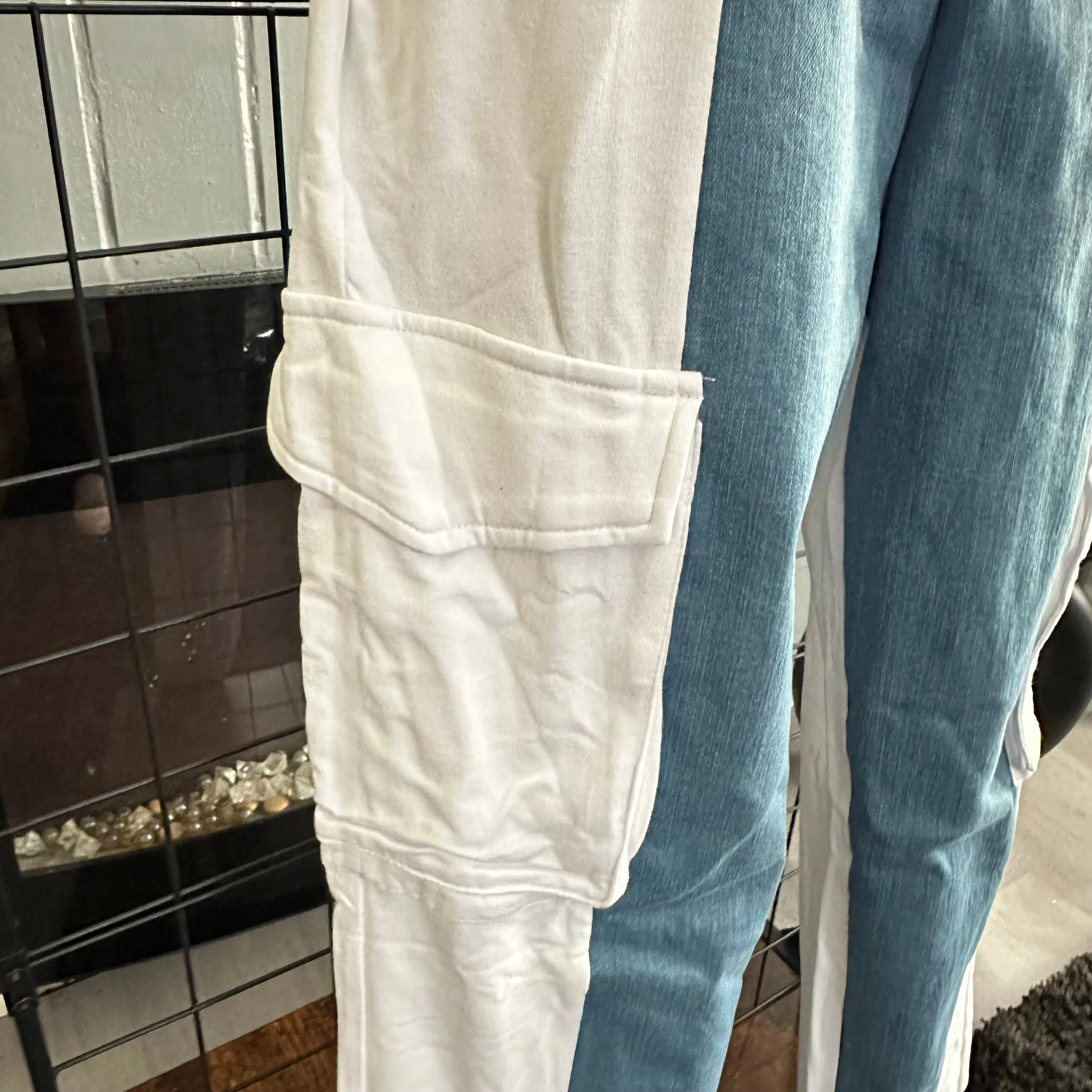 Whatever Plans White Jogger Set